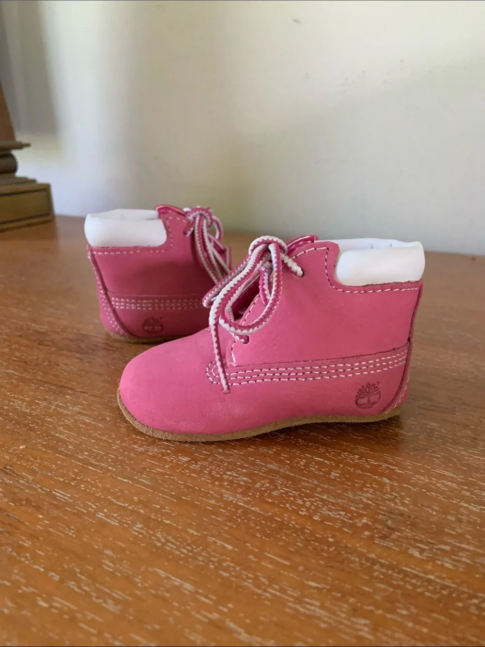 NWOT Timberland Leather Baby Crib Shoes Size 0